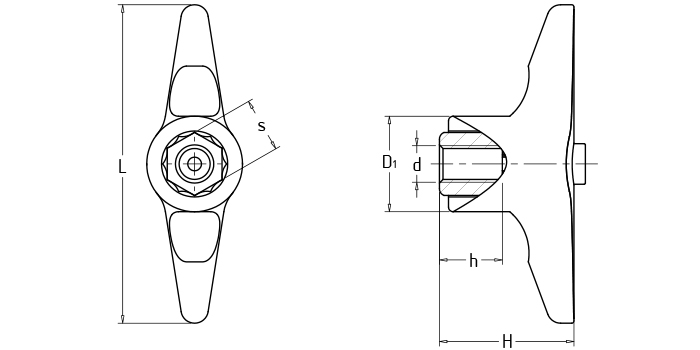 T型可調(diào)位緊定手柄