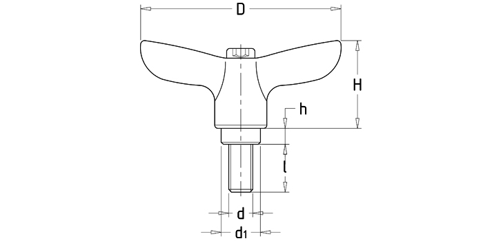 可調(diào)位緊定手柄